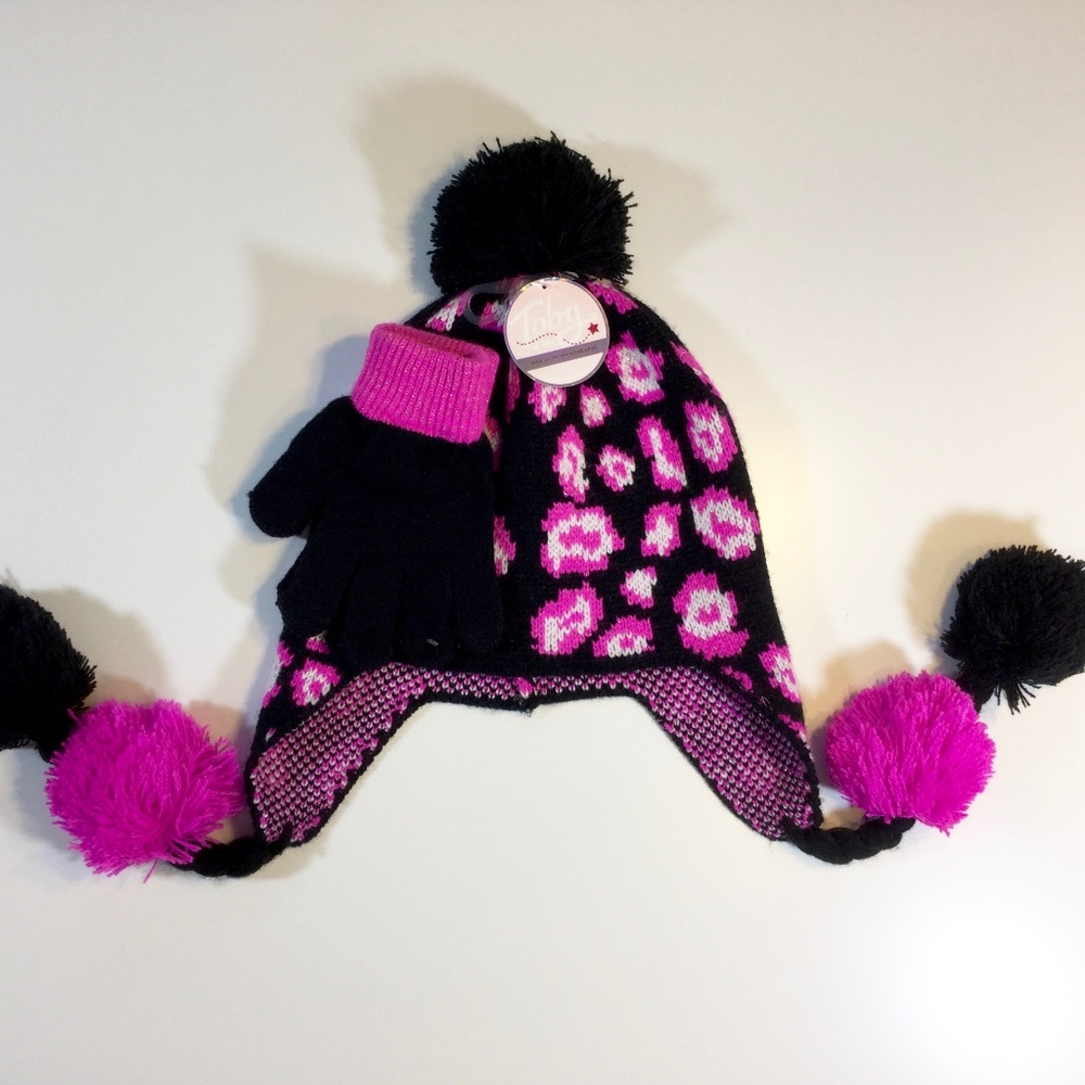 Toby & Me Girls Hat&Gloves set